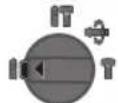 BOSCH GBH 221 Professional - Nastavitev načina delovanja - 2