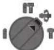 BOSCH GBH 221 Professional - Setting the Operating Mode - 3
