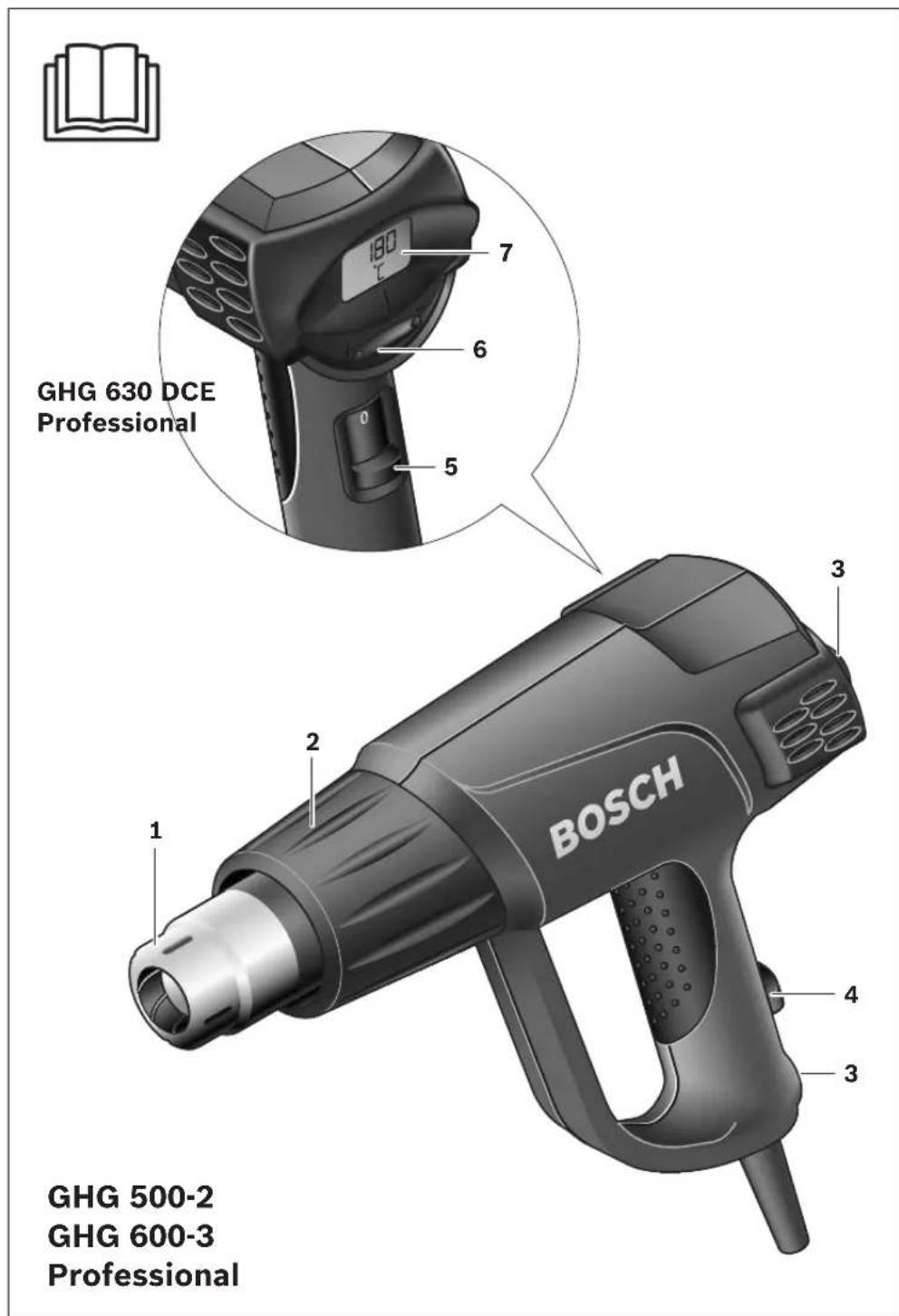 BOSCH GHG 630 DCE Professional - 1