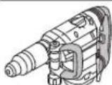 BOSCH GSH 9 VC Professional - Simbol Pomen - 1