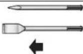 BOSCH GSH 9 VC Professional - Scopo dell'operazione Figura Osservare Pagina - 4