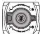 BOSCH GSH 501 Professional - Meisil asendi muutmine (Vario-Lock) - 1