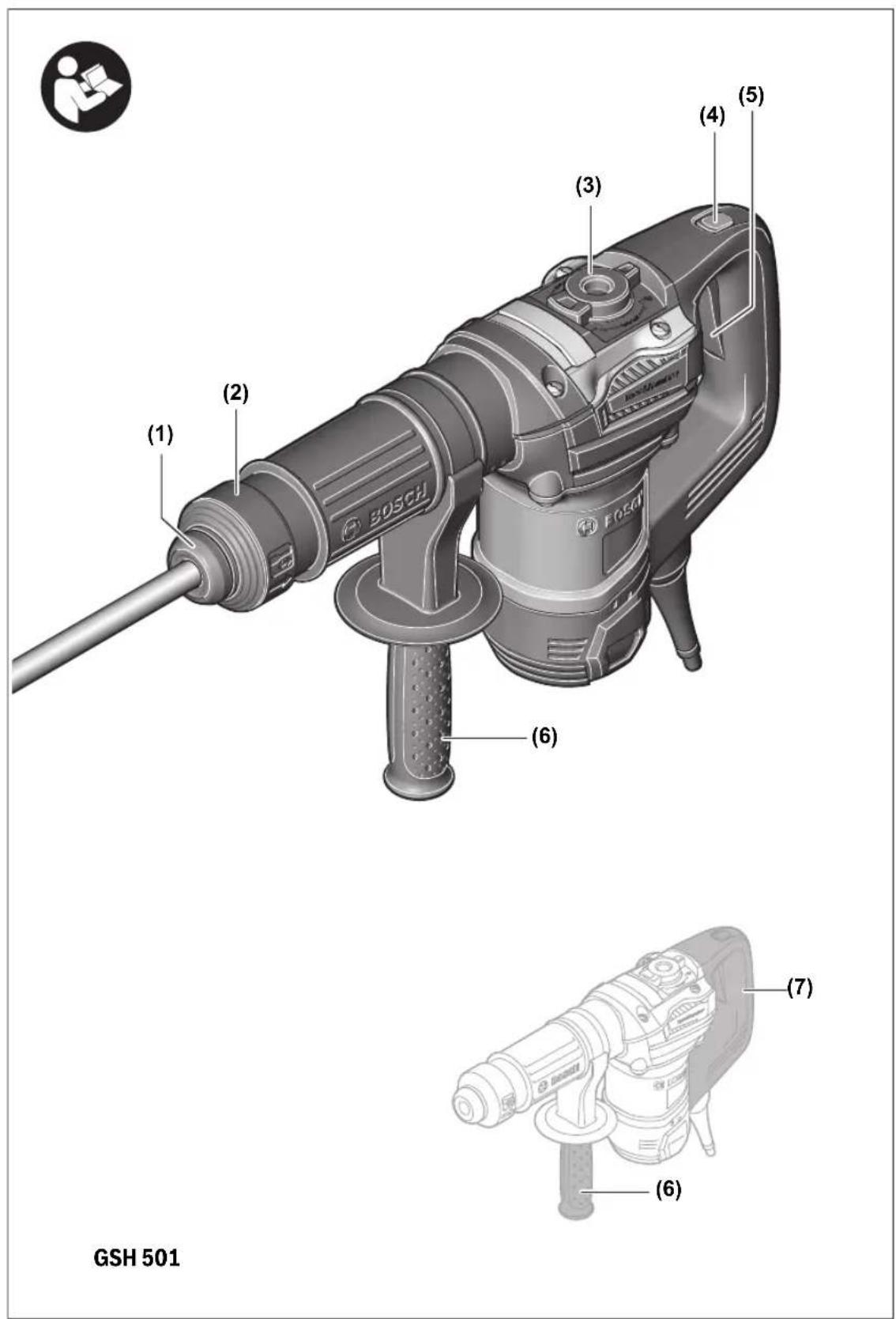BOSCH GSH 501 Professional - 1