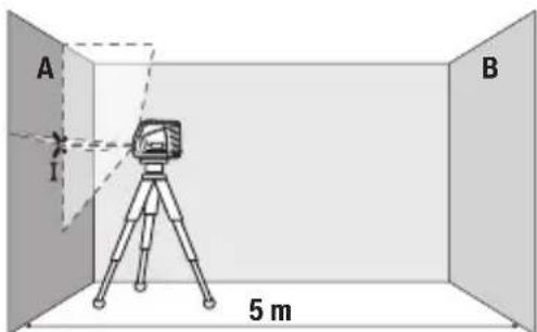 BOSCH GLL 210 Professional - 检测水平激光线的高度准确性 - 1