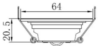 HOOVER HMB96001X - Cambio di una lampadina per un LED ad alta pressione - 1