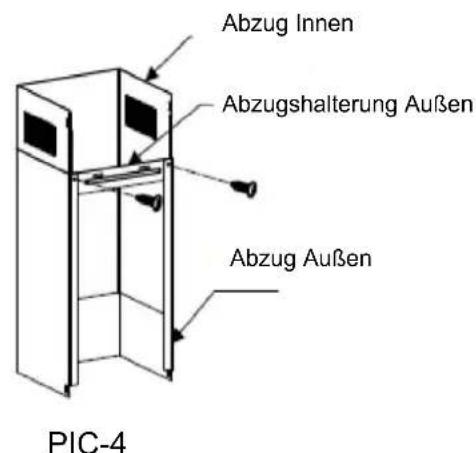 HOOVER HMB96001X - INSTALLATION (ABLUFT NACH DRAUSSEN) - 6