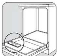 ZANUSSI ZDF221 - Remplir le réservoir de produit de rinçage - 1