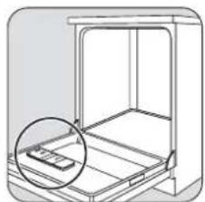 ZANUSSI ZDF221 - Doser le produit de rinçage - 1