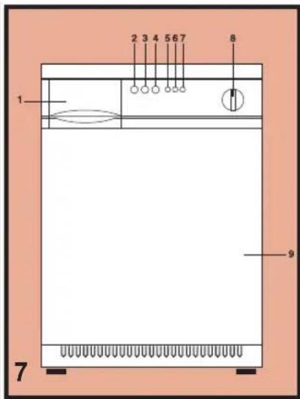 NEW POL XS 251CO - Luz indicadora de control - 1