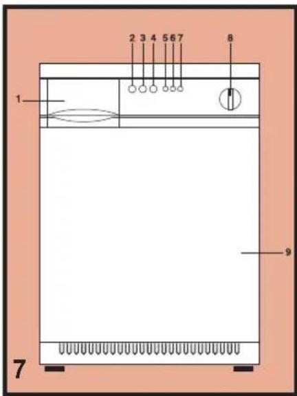NEW POL XS 251CO - Lampa de controlo - 1