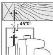 BOSCH GKS 36 VLI Professional - Cutting Marks - 2