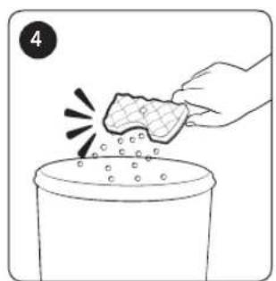 SAMSUNG VC13M3110VG - Cleaning the dust filter - 4