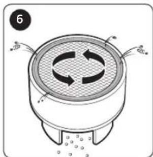 SAMSUNG VC13M3110VG - Cleaning the dustbin - 6