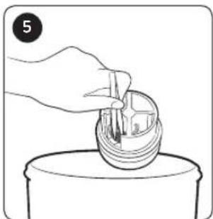 SAMSUNG VC13M3110VG - Cleaning the dustbin - 5
