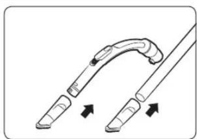 SAMSUNG VC13M3110VG - Where to use the brushes - 2