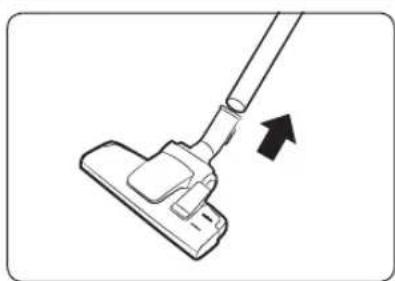 SAMSUNG VC13M3110VG - Where to use the brushes - 1