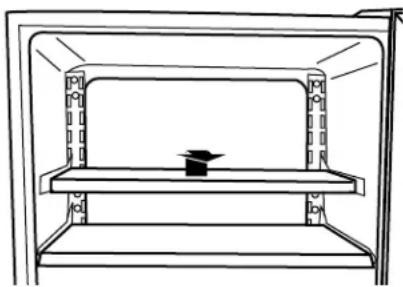 JENN-AIR JUG24FLERS - To Remove or Adjust Upper Shelves: - 1
