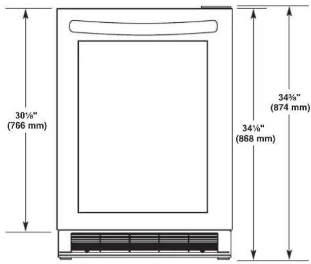 JENN-AIR JUG24FLERS - Vista frontal - 1