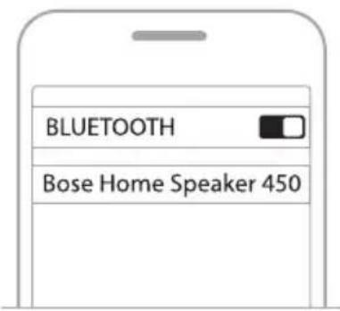 BOSE Home Speaker 450 - ŁĄCZENIE Z URZĄDZENIEM PRZENOŚNYM - 2