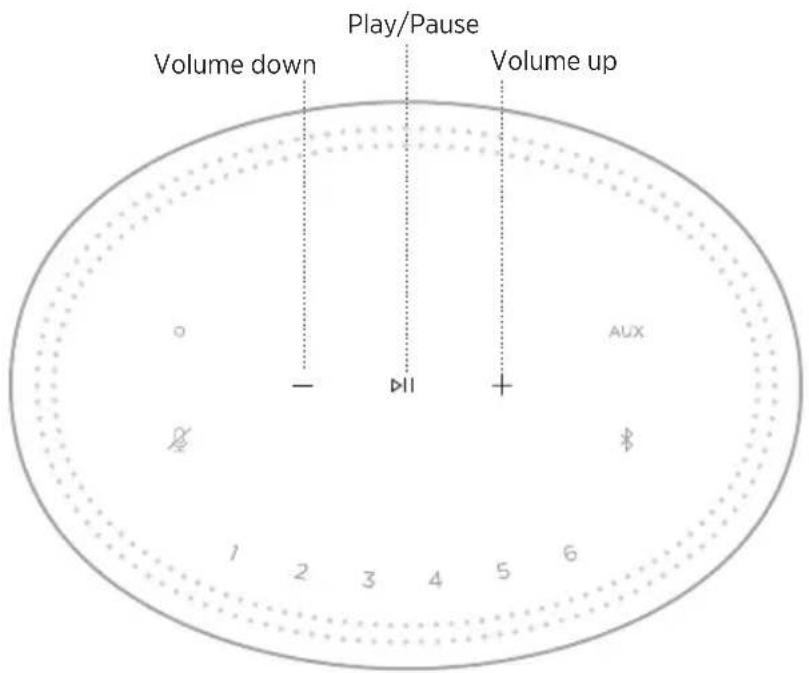 BOSE Home Speaker 450 - Media playback and volume - 1