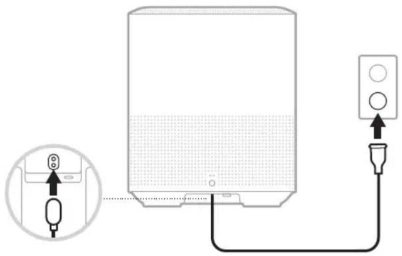 BOSE Home Speaker 450 - COLLEGARE IL DIFFUSORE ALL'ALIMENTAZIONE - 1