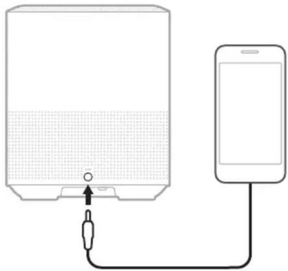 BOSE Home Speaker 450 - 오디오 케이블 연결 - 1