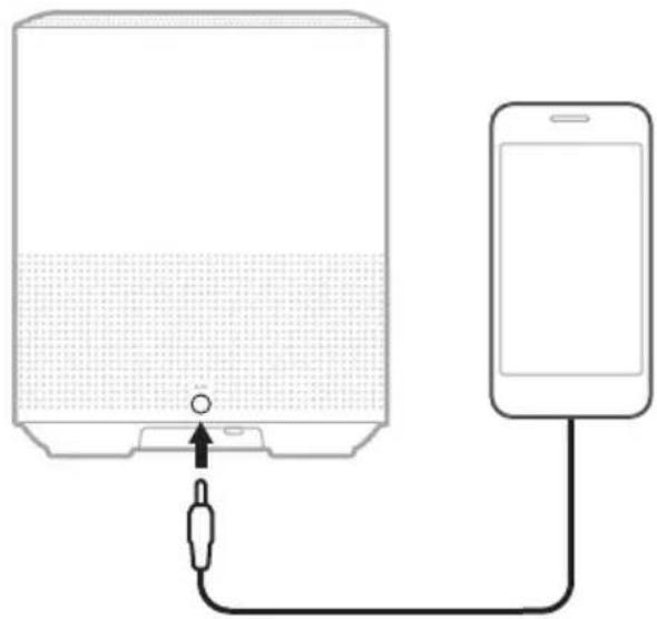 BOSE Home Speaker 450 - 连接音频连接线 - 1