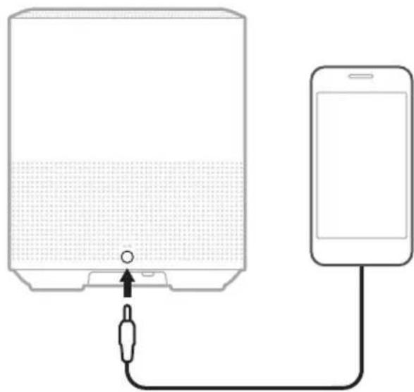 BOSE Home Speaker 450 - COLLEGARE UN CAVO AUDIO - 1