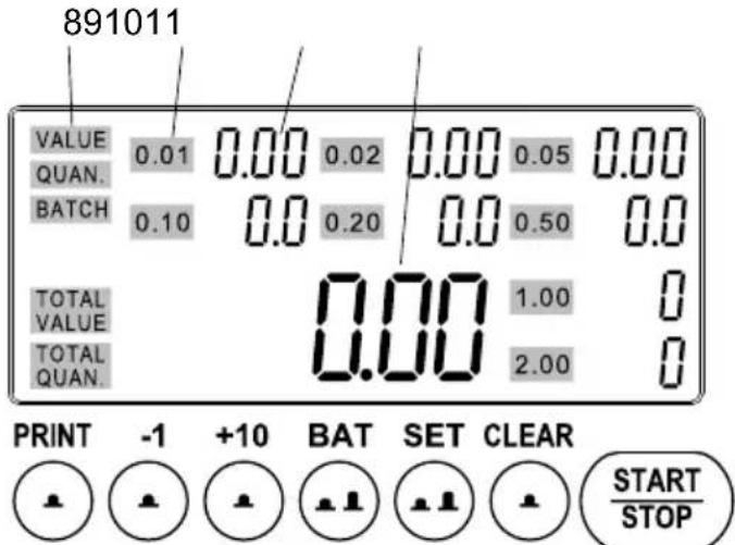 OLYMPIA CC 202 - Display - 1