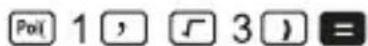 Renkforce RFCA240 - ■ Conversion des coordonnées (Pol (x,y), Rec(r, )) - 3