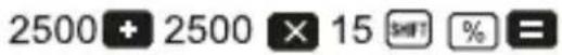 Renkforce RFCA240 - ■ Calculs de pourcentage - 3