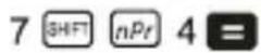 Renkforce RFCA240 - ■ Fonctions trigonométriques et trigonométriques inverses - 10