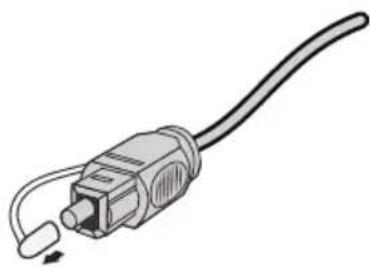 BOSE Bluetooth Audio adapter - Opción 1: cable óptico - 1