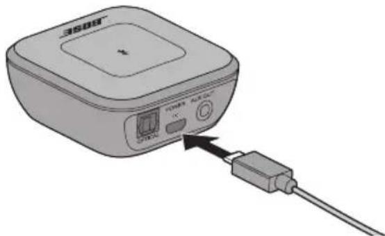 BOSE Bluetooth Audio adapter - Podłączanie do zasilania sieciowego - 1