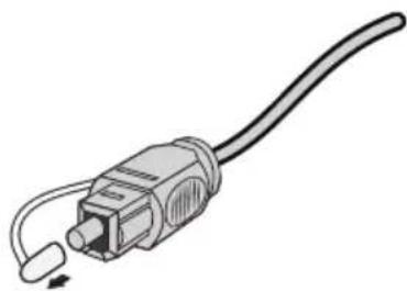 BOSE Bluetooth Audio adapter - オプション1: 光ケーブル - 1