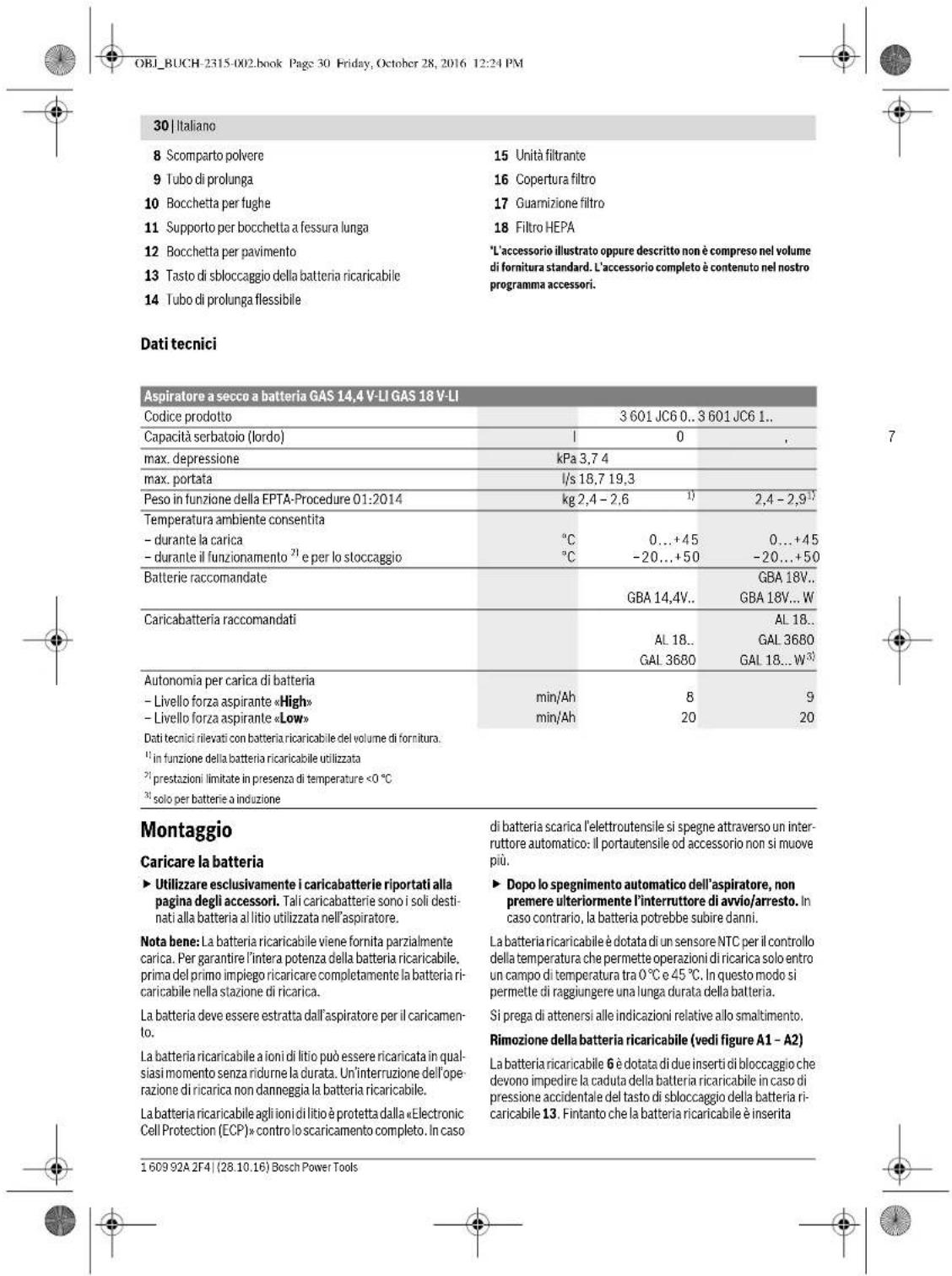 BOSCH GAS 18 VLI Professional - 26