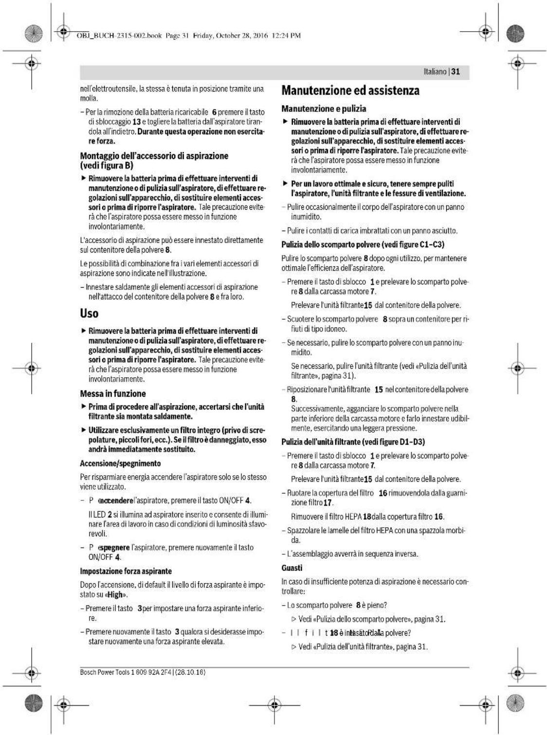 BOSCH GAS 18 VLI Professional - 27