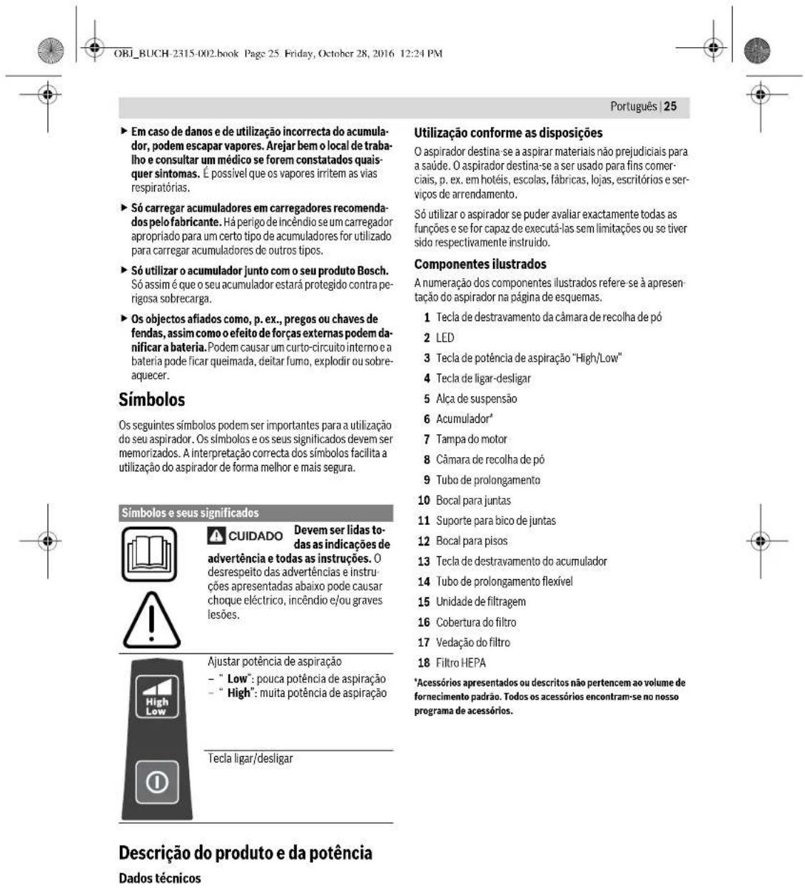 BOSCH GAS 18 VLI Professional - Fallos - 10