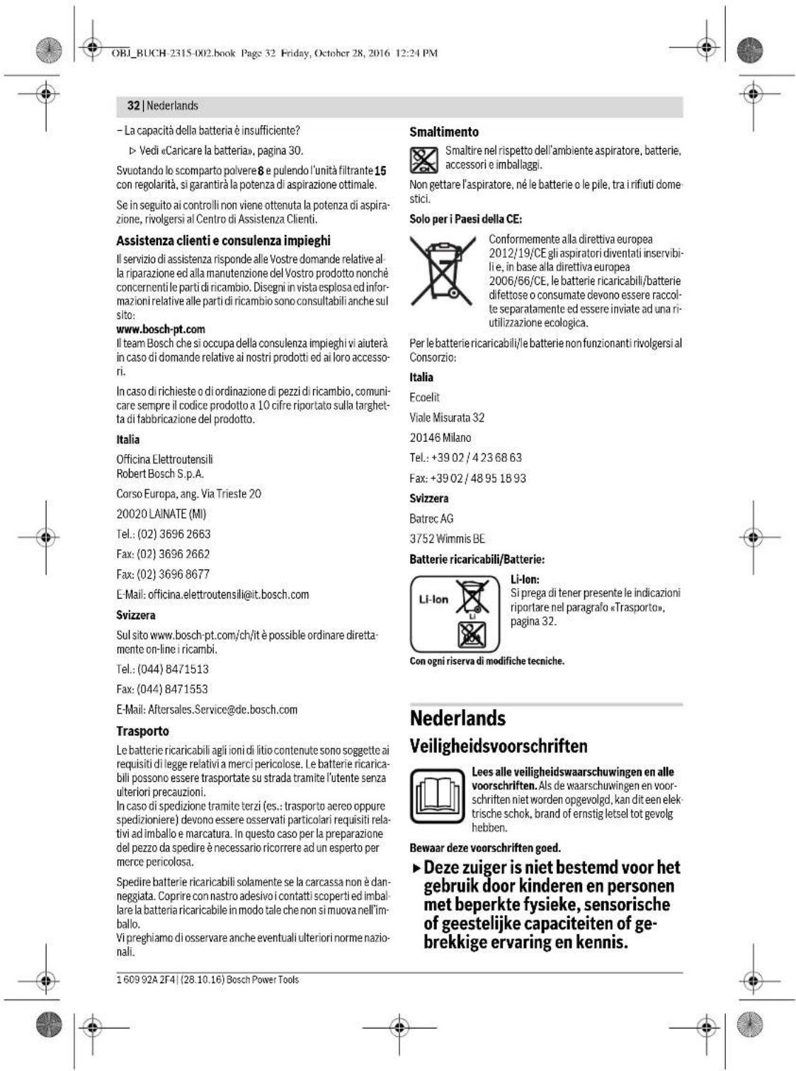 BOSCH GAS 18 VLI Professional - 28