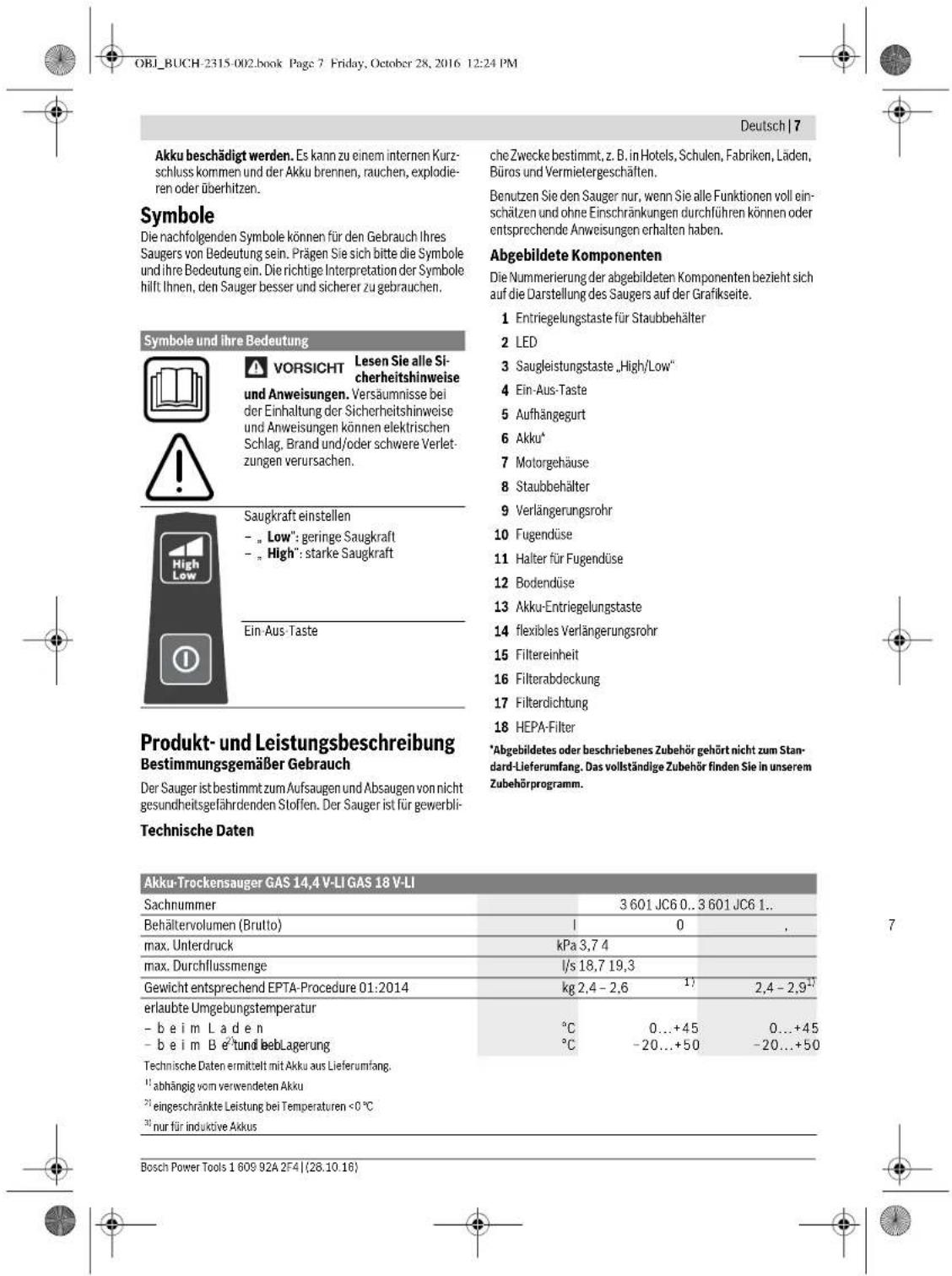 BOSCH GAS 18 VLI Professional - 10