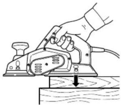 HITACHI P 20SB - Beginning and ending the cutting operation: - 3