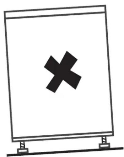 Veripart VPKK701 - Aufstellen des Geräts - 2