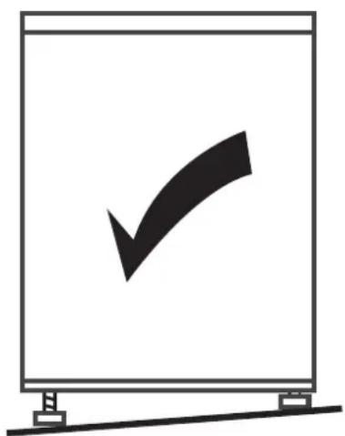 Veripart VPKK701 - Aufstellen des Geräts - 1