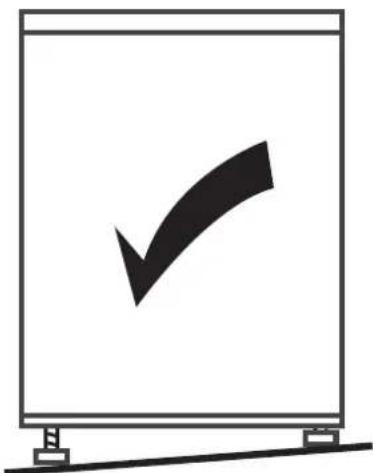 Veripart VPKV701 - Plaatsen van het apparaat - 1