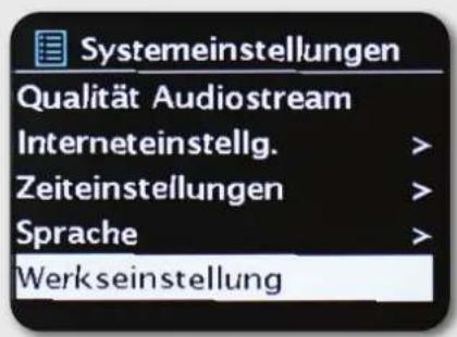 Imperial Dabman i550 CD - Werkseinstellungen - 1