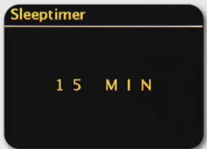 Imperial Dabman i550 CD - Sleep timer / snooze - 1