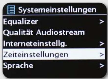 Imperial Dabman i550 CD - Tijdinstellingen - 1