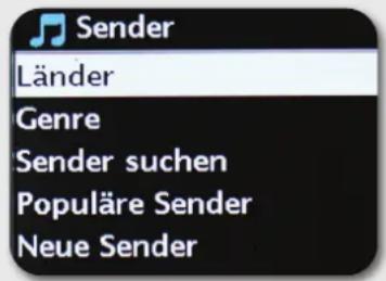 Imperial Dabman i550 CD - Internetradio Senderauswahl - 1