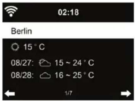 MOULINEX DR 690 - Informations météo - 1
