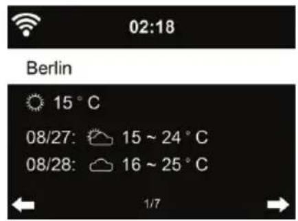 MOULINEX DR 690 - Informazioni meteo - 1